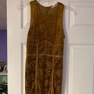 Free people velvet dress